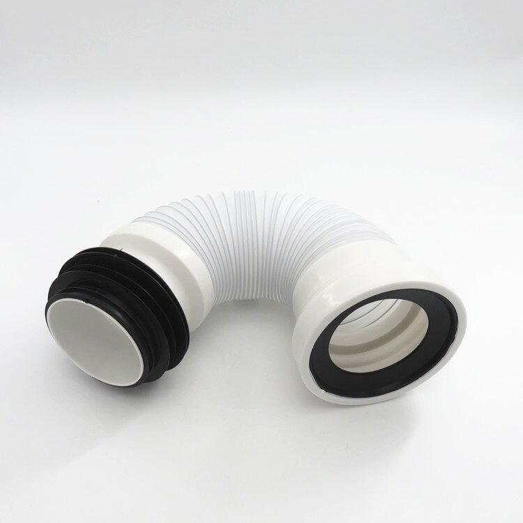 外贸供应厕所排污管PP钢丝管伸缩连接马桶配件管马桶马桶