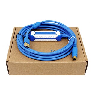 适用施耐德Twido Neza等系列PLC编程电缆TSXPCX3030-C数据调试线