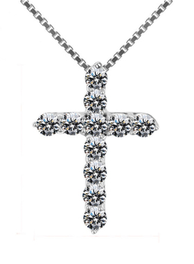 Mr.Bling马思唯纯银十字架吊坠