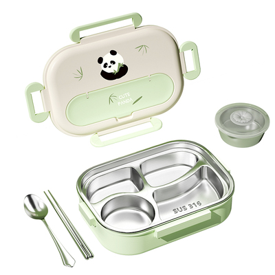 台尊316不锈钢儿童饭盒小学生用