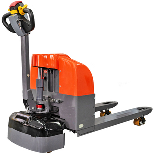 高德堡定制加长2吨电动叉车自动升降地牛车手动液压搬运车3吨铲车