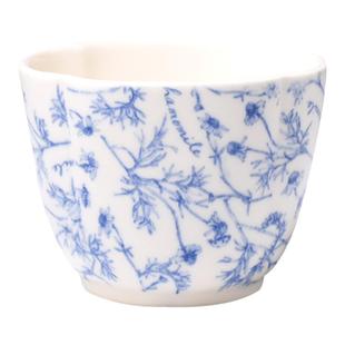 日本进口Studio M复古陶瓷洋甘菊系列深盘椭圆盘小钵豆皿手握杯