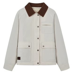 赵露思直播同款翻领拼接外套棉衣棉服棉袄花苞半身裙Pu皮裙子衣服