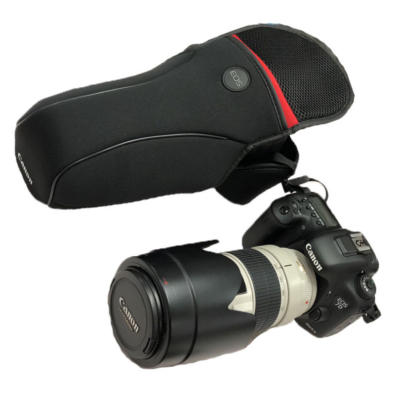 单反便携软包适用佳能5D4 7DII 80D 6D 90D 配70-200小白镜头内胆