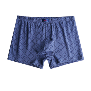 ab内裤男纯棉抗菌平角裤100%棉中腰透气大码四角短裤裤衩裤头Y561