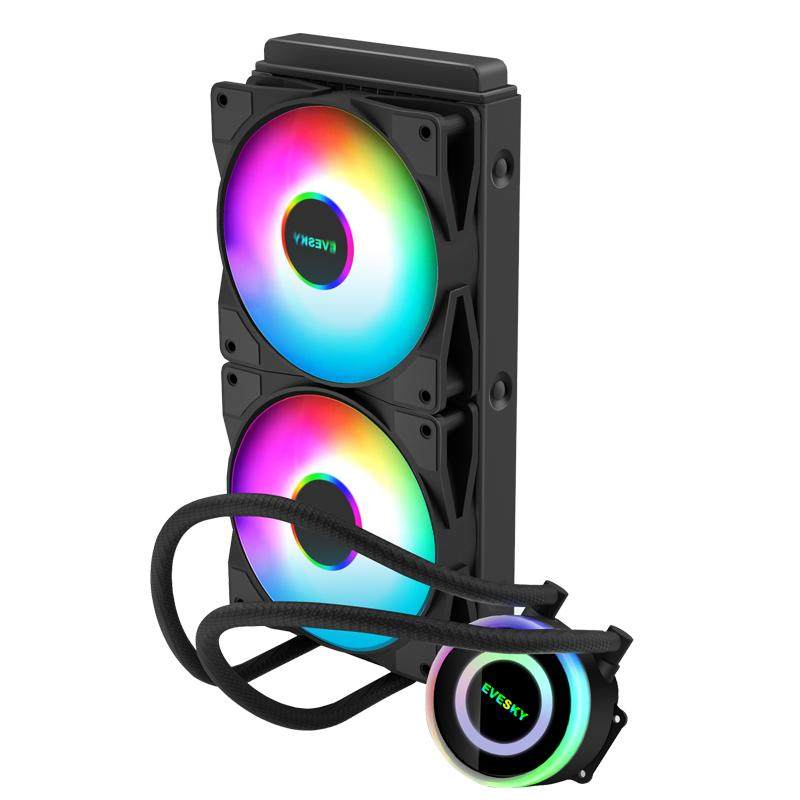 evesky神光一体式套装水冷散热器