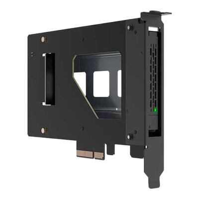 ICY DOCK 硬盘扩展卡U.2 NVMe SSD PCIe转接硬盘抽取盒MB111VP-B