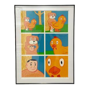 Joan cornella装饰画 西班牙讽刺艺术潮流版画黑色幽默工作室挂画