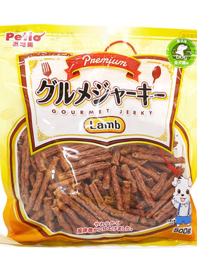 日本petio零食美味羊肉条小支