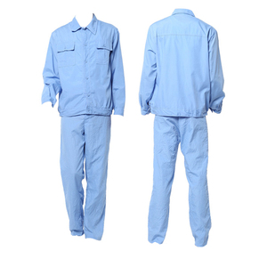 工作服夏季薄款长短袖上衣裤子套装男女士工厂车间汽修劳保服定制