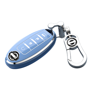 适用14代日产轩逸钥匙套22款日产奇骏钥匙扣汽车内装饰用品大全包