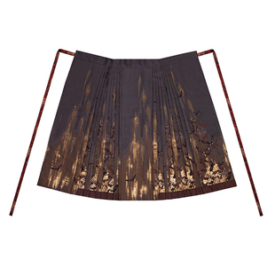 裳宫语【醉鎏金】新中式汉元素织金仿妆花马面裙新中式明制汉服女