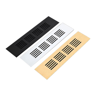 铝合金橱柜透气网装饰盖通风孔网格散热格栅孔盖天然气柜门透气孔