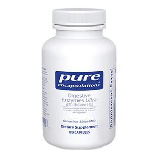 保税 Pure倍宜Digestive Enzymes Ultra超级消化酶含盐酸甜菜碱