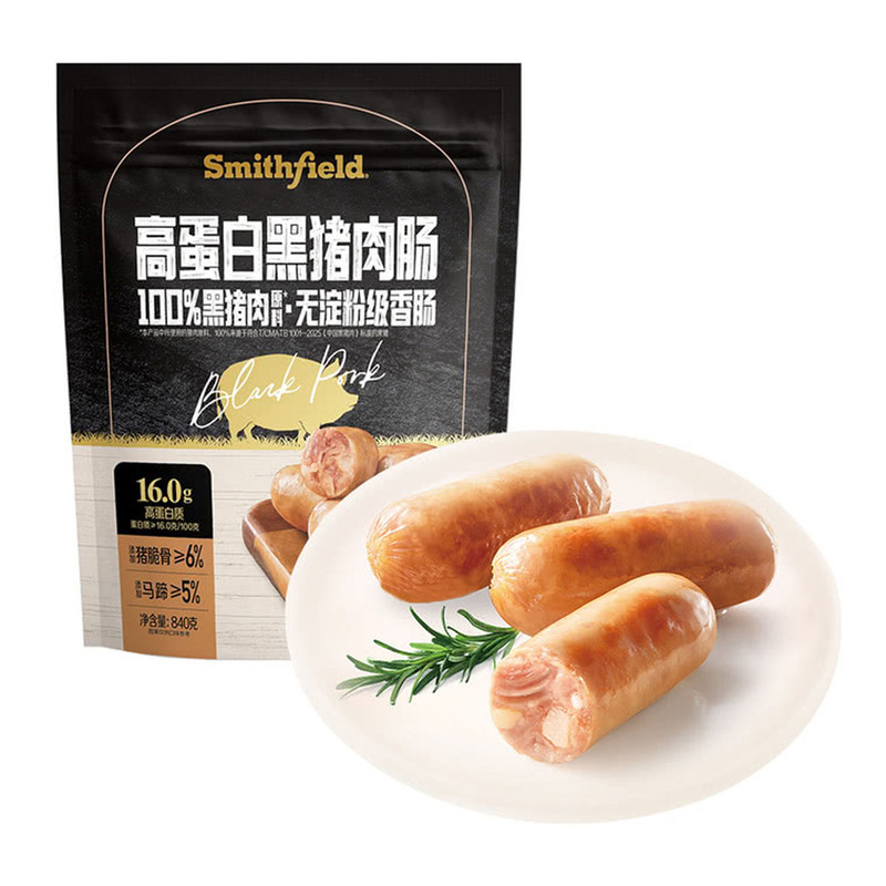 【会员代购】高蛋白黑猪肉肠