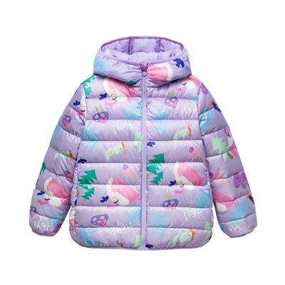 迷你巴拉巴拉儿童薄款保暖羽绒服