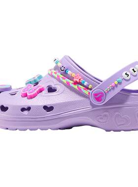 Skechers斯凯奇儿童泡泡洞洞沙滩女鞋夏季一脚蹬女孩中大童
