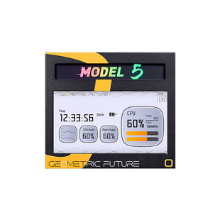 极讯万图 几何未来Model5 机箱副屏悟空M5电脑数据监控7寸USB智控