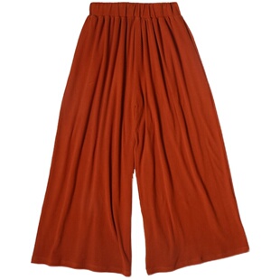 谜阿凰小栗子改良汉服汉元素上衣阔腿裤日常家居服日常女上衣