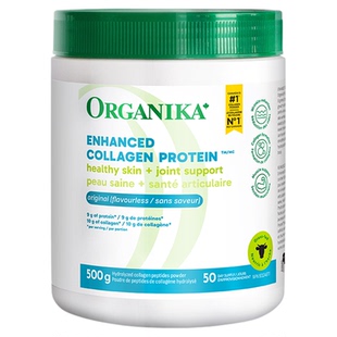 Organika奥加尼卡增强型胶原蛋白肽粉美颜美容小分子牛胶精华500g