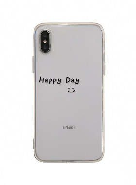 简约字母iPhone红米魅族软壳手机