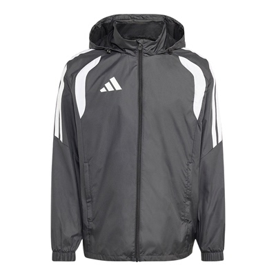 Adidas/阿迪达斯正品TIRO26L WB男士连帽梭织足球运动外套JY9733