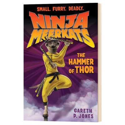 忍者猫鼬系列 雷神之锤 英文原版 The Hammer of Thor Ninja Meerkats 章节桥梁书 奇幻岛英雄同作者 全英文版进口英语书籍