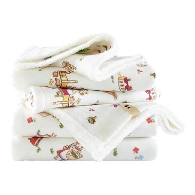 橄榄面巾棉田全棉洗脸巾