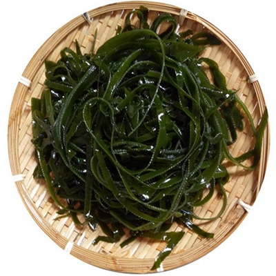新鲜薄嫩不厚盐渍海带边丝