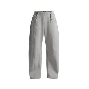 Monster Guardians 未来感系列女子秋冬加绒显瘦宽松休闲运动长裤