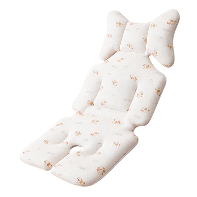 朗纳铂婴儿车坐垫保暖棉垫推车华格夫针织纯棉面料多功能四季通用