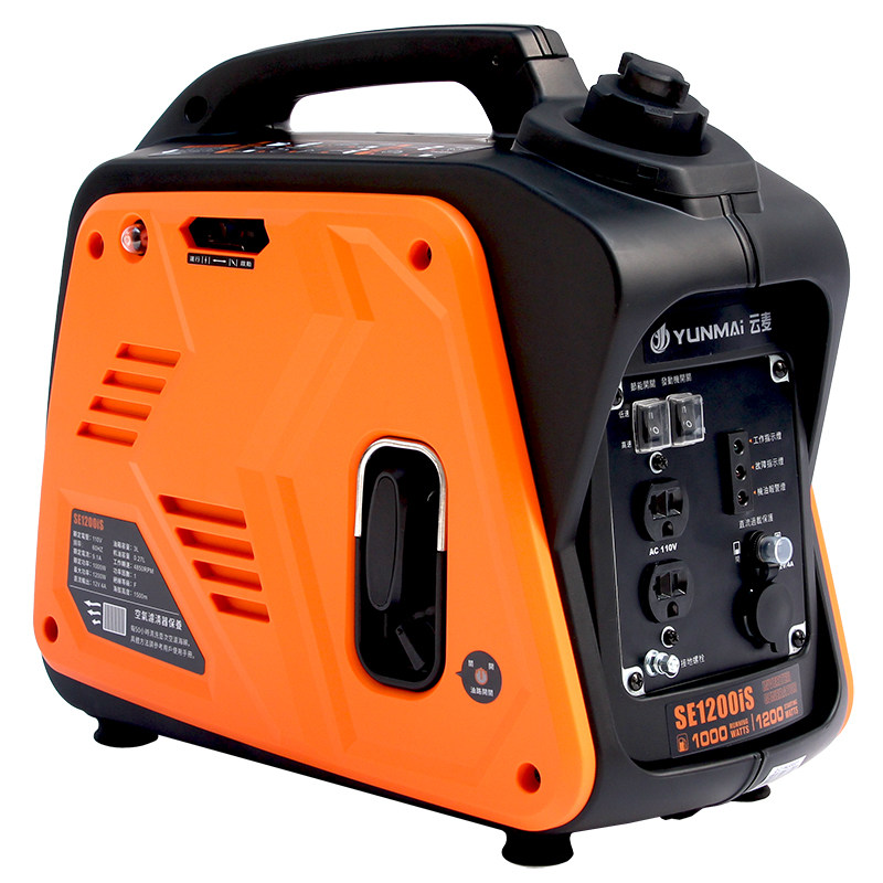 跨境云麦1KW 110V 60HZ汽油发电机手提式大功率家庭户外应急