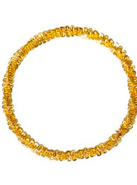 爆闪波光粼粼软链戒指女