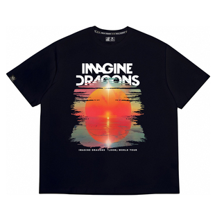 Imagine Dragons梦龙乐队周边t恤loom演唱会同款短袖衣服上海站