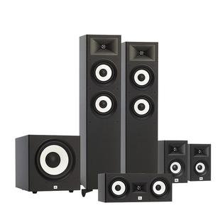 JBL STAGE190家庭影院5.1.2全景声音响套装落地音箱环绕立体声
