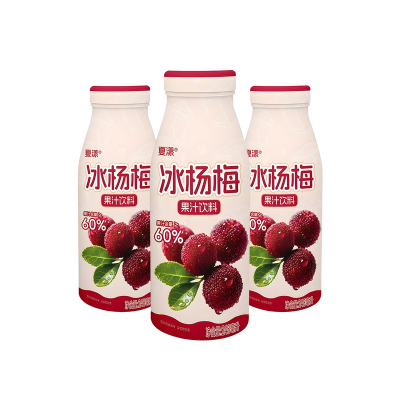 夏漾冰杨梅汁饮料6瓶*248ml整箱