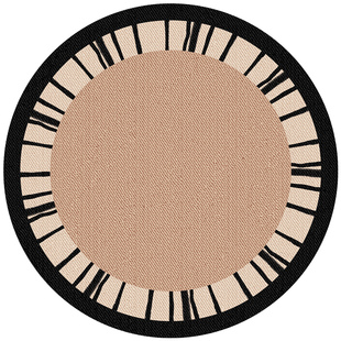 圆形地毯摇摇椅专用地垫高级感客厅沙发躺椅电脑椅脚垫隔音椅子垫