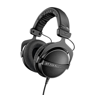 【官方旗舰店】beyerdynamic拜雅DT770PRO黑色限量版头戴式耳机