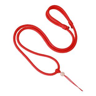 和田玉吊坠绳手工编织挂绳项链红绳男挂脖玉佩玉坠黑绳女挂件绳子