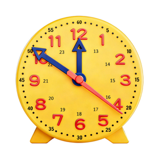 人教版钟表教具教学幼儿园启蒙小学生认识时间一年级时钟模型教具