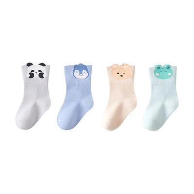 婴儿袜子a类春秋卡通棉袜