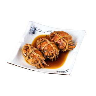 老坛全母花雕熟醉蟹即食大闸蟹呛蟹海鲜熟食生鲜腌制全母3两螃蟹