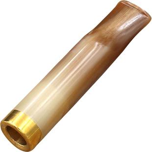 牦牛角男女烟嘴可换芯型超短6mm活性炭滤芯香烟抽烟过滤嘴器天然