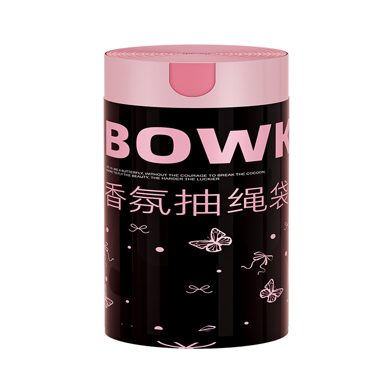 印花抽绳垃圾袋家用加厚手提式
