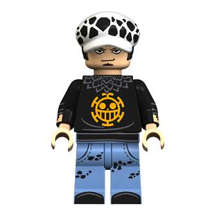 海贼王航海王人仔XP097托拉法尔加罗第三方儿童益智拼装积木玩具