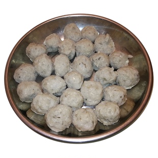 顺德鲮鱼丸汕头特产火锅食材袋装香菜鱼丸鱼糜商用手工纯鱼丸包邮