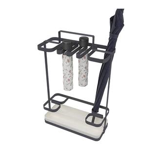 雨伞收纳架家用门口雨伞架置物架超薄放置架入户门极窄伞桶沥水架