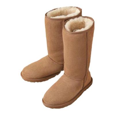 澳洲EVERAU高筒雪地靴羊皮毛一体