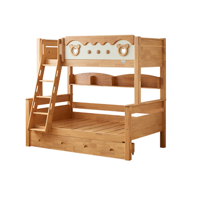 全友家居全实木儿童高低上下床