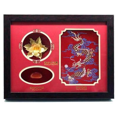 特色送老外礼物出国礼品云锦